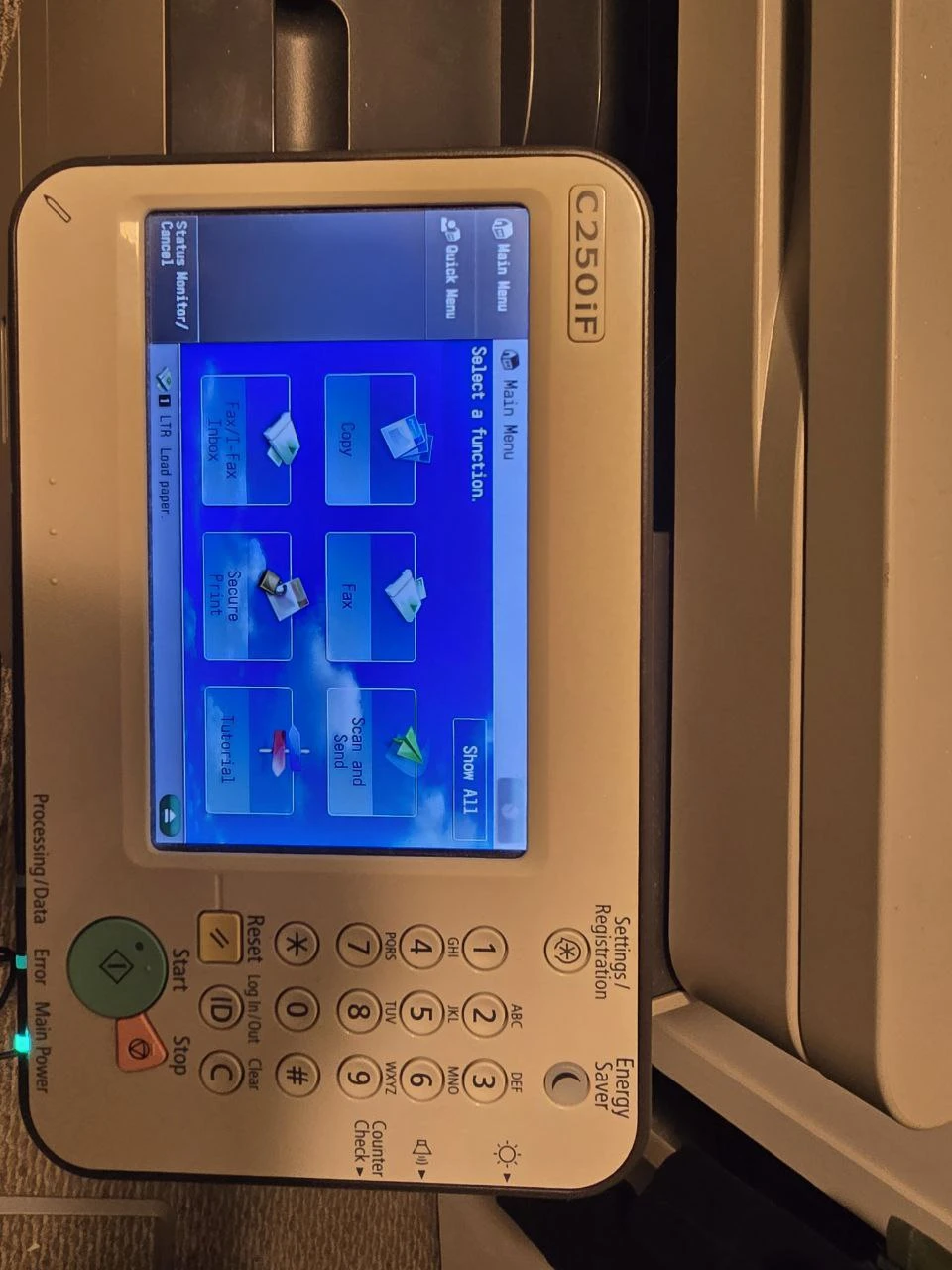 Canon C250iF Printer - photo 3