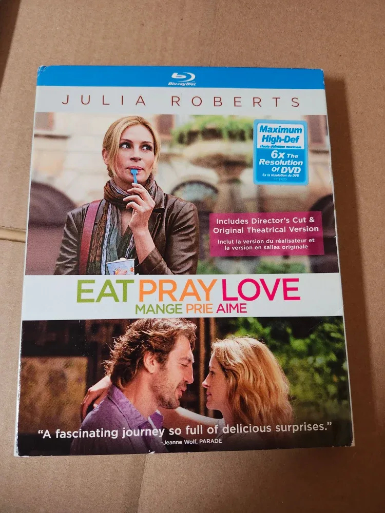 Eat Pray Love Blu-ray Disc