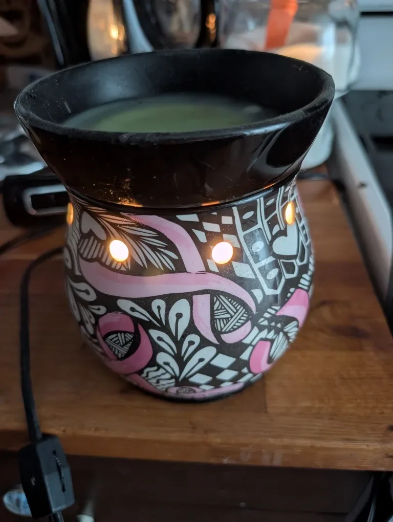 Scentsy Electric Wax Warmer #cleanout