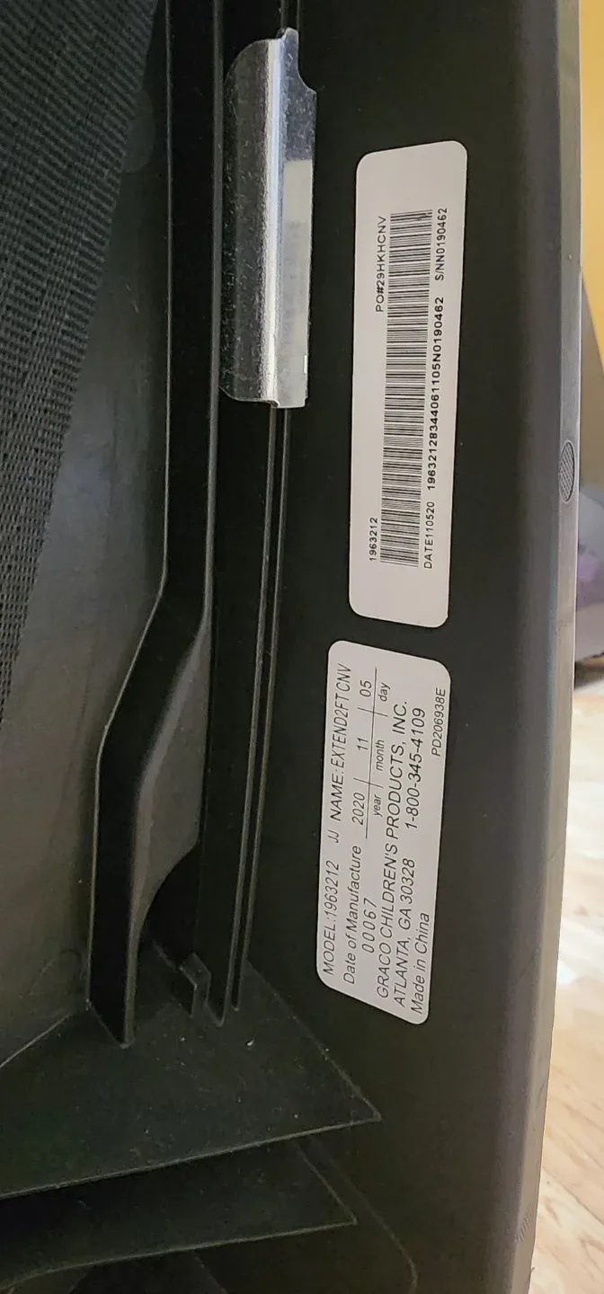 Graco Extend2Fit Convertible Car Seat