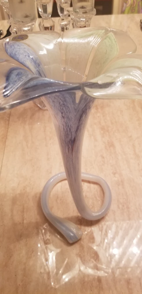 Murano Art Glass Flower Vase - photo 3