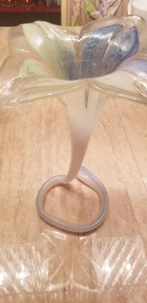 Murano Art Glass Flower Vase - photo 4