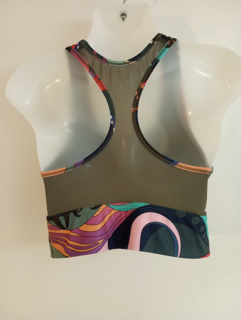 NWOT Nike Swoosh Sports Bra Medium - photo 3