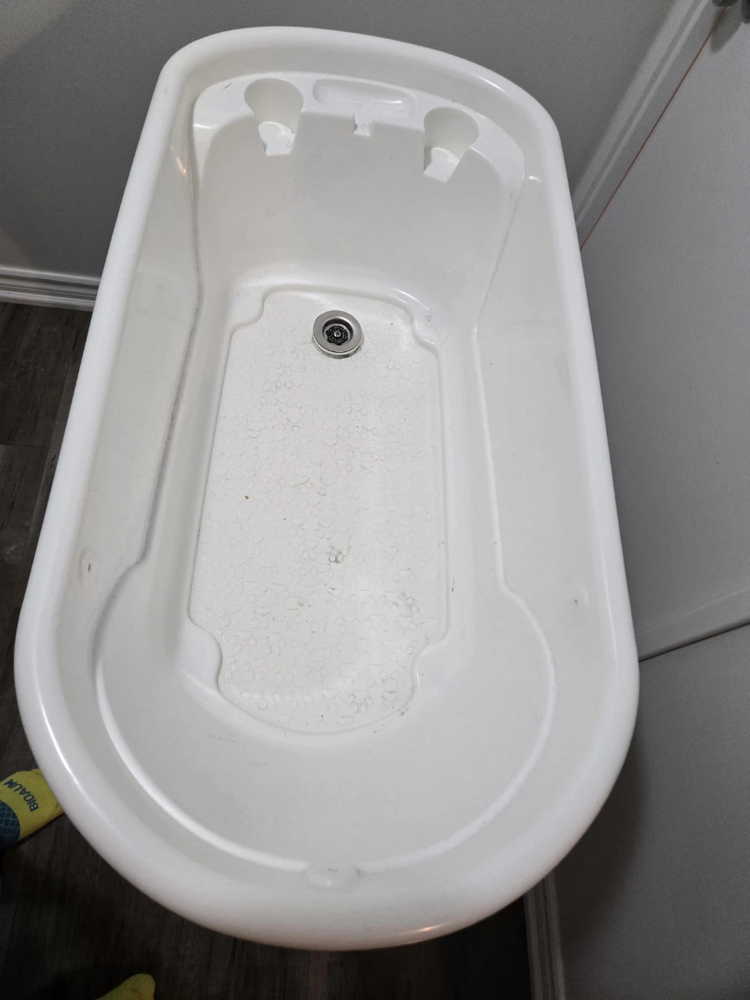 White Baby Bathtub with Stand - photo 4