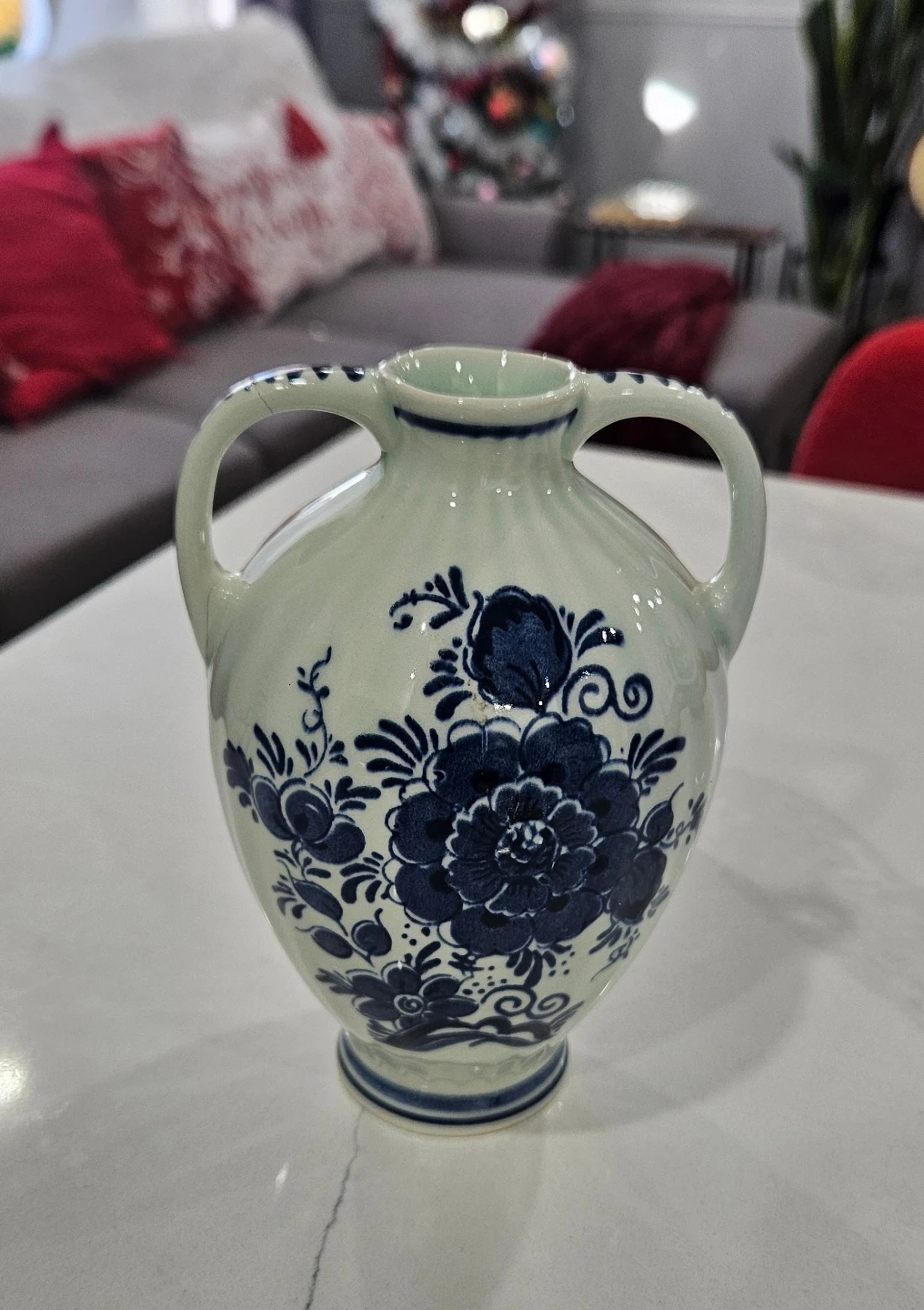 Blauw Delft Holland Vase