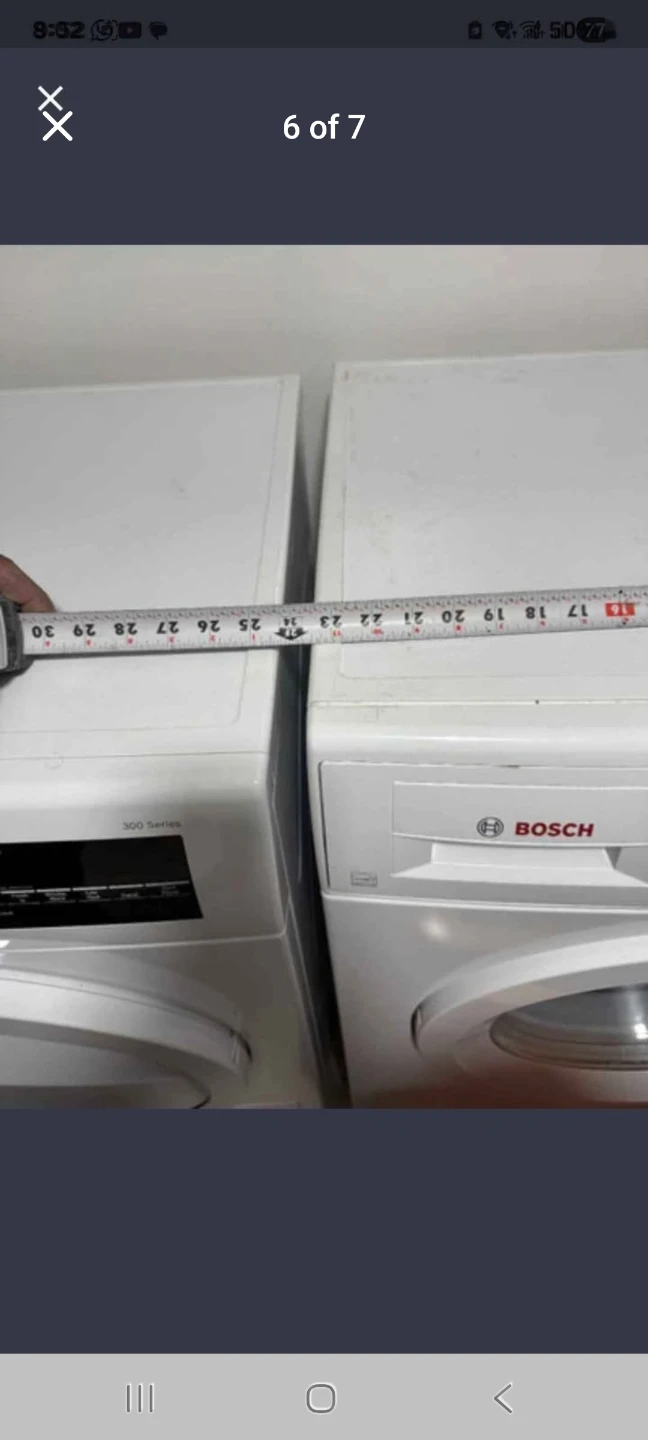 Bosch 300 Series Washer & Dryer Set - photo 5