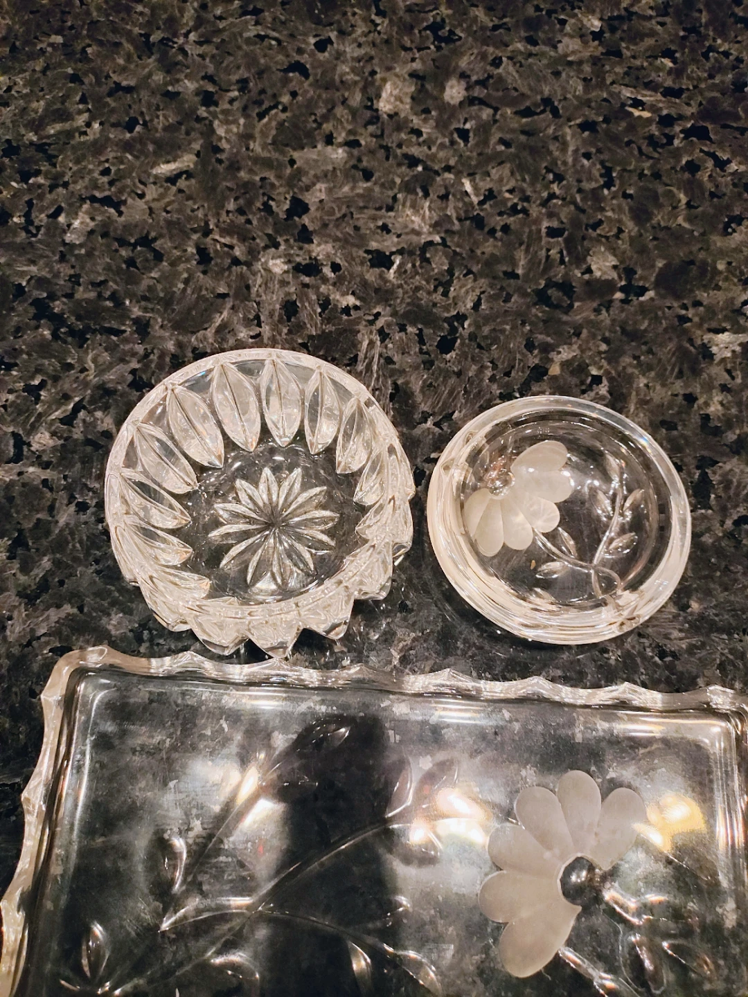 Princess House Vanity Tray & Lidded Trinket Box - photo 3
