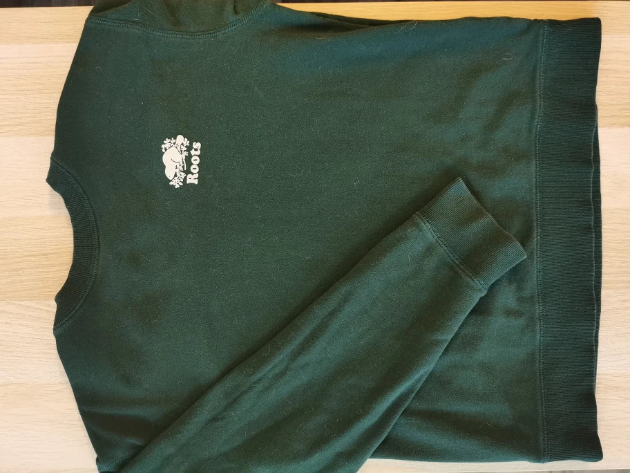 Roots Original Crew Sweatshirt - Forest Green - photo 3