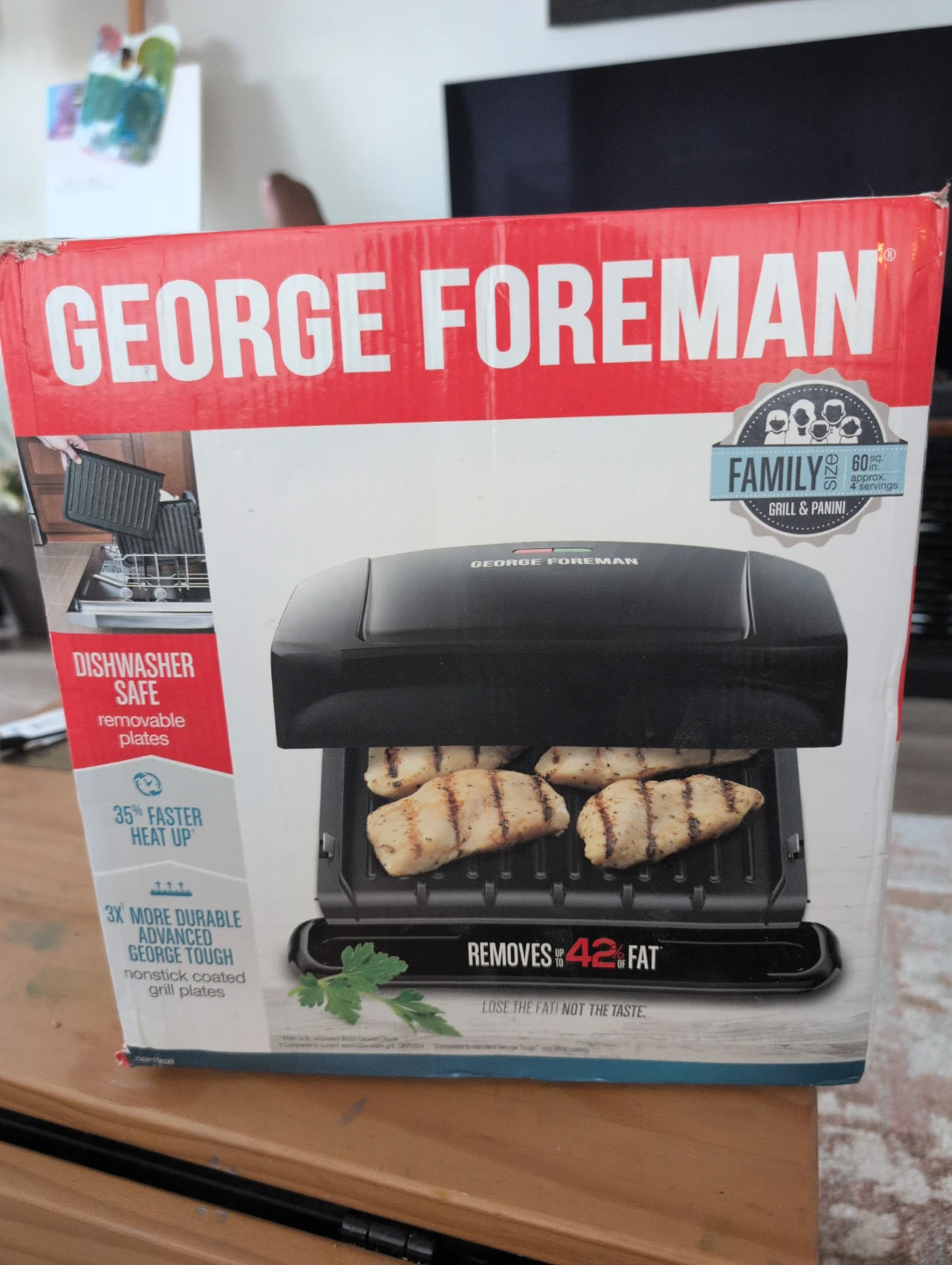 George Foreman Family Grill & Panini - Like New!