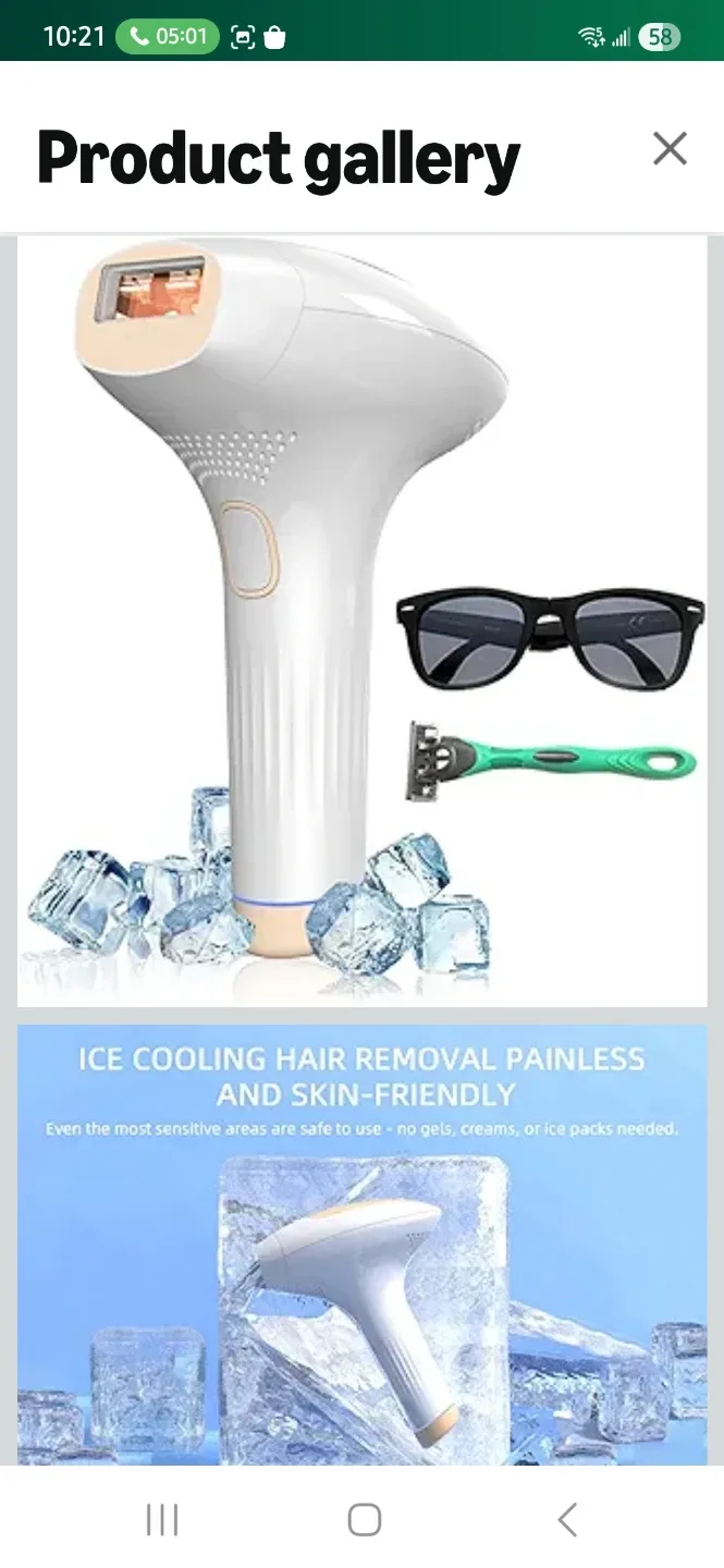 Hair Removal Device image indicator(3)