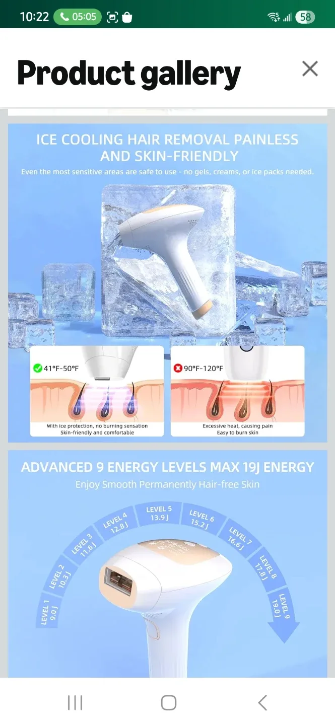 Hair Removal Device image indicator(4)