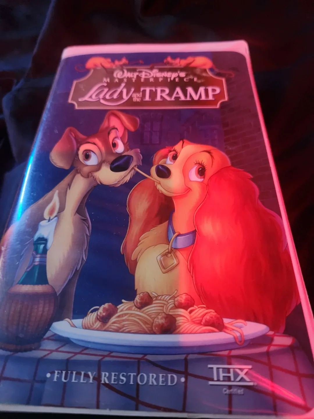 Walt Disney's Lady and the Tramp VHS Tape