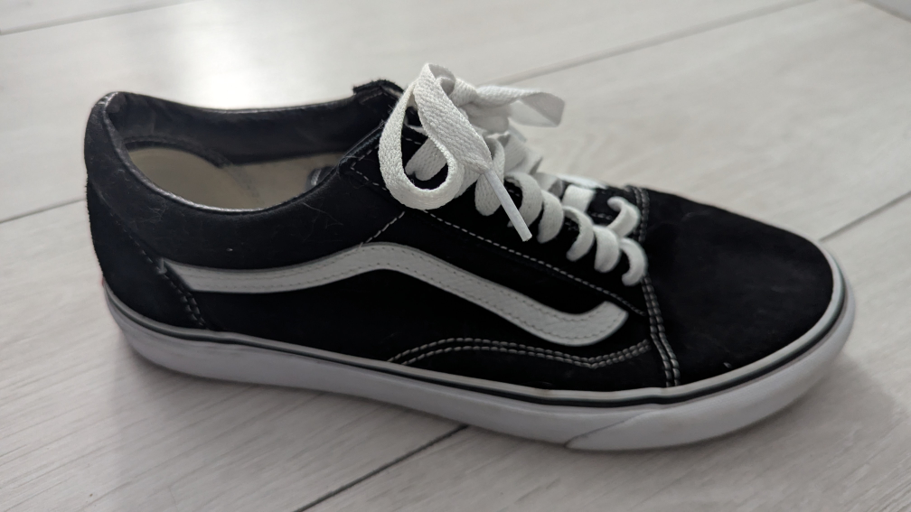 Vans Old Skool Black/White - Men's Size 9 - photo 2