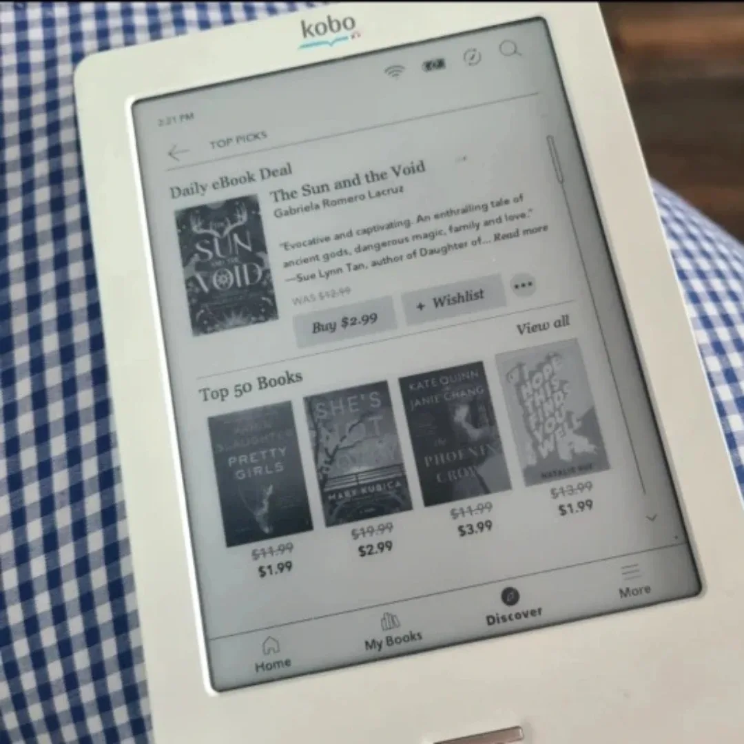 Kobo Touch eReader 2012 #Cleanout