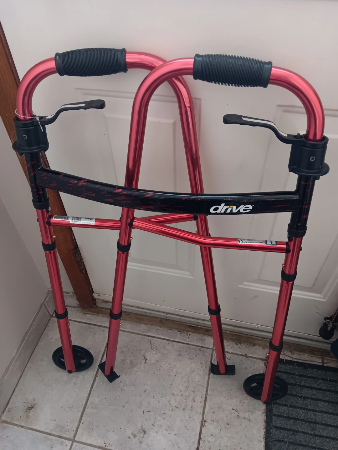Drive 2 wheel walker