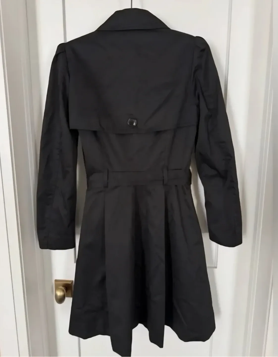 Black Trench Coat H&M image indicator(2)