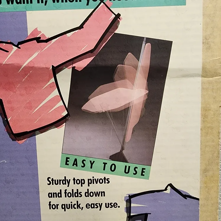 CLOSET FOLDAWAY IRONING BOARD - BRAND NEW image indicator(4)