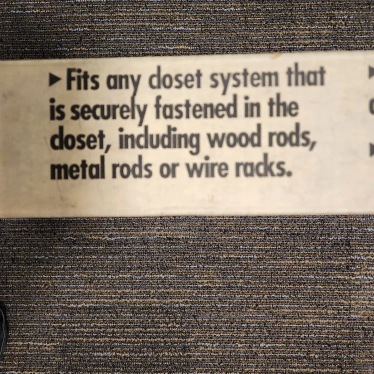 CLOSET FOLDAWAY IRONING BOARD - BRAND NEW image indicator(6)