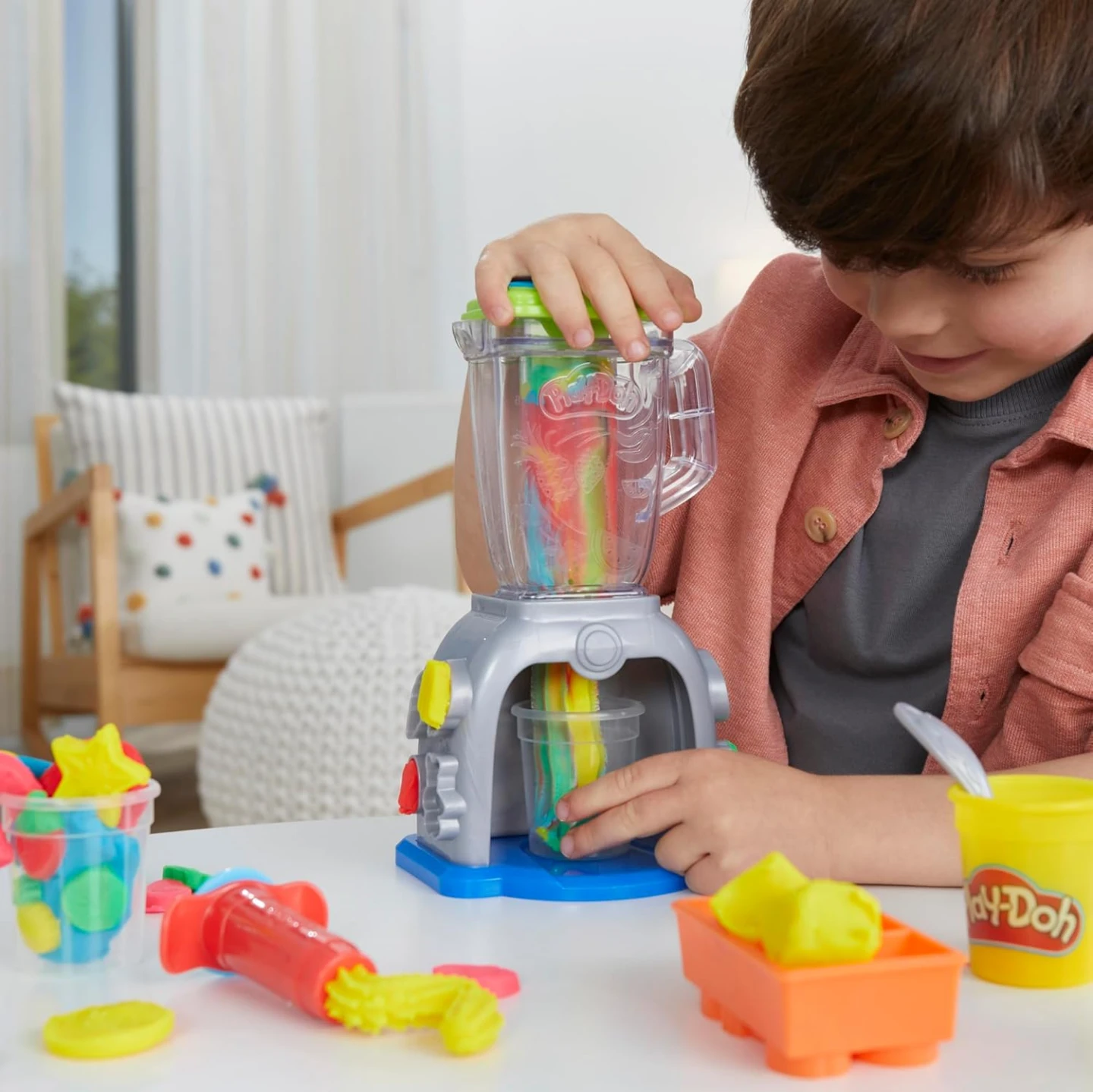 Play-Doh Swirlin' Smoothies Blender Playset (3+) - photo 4