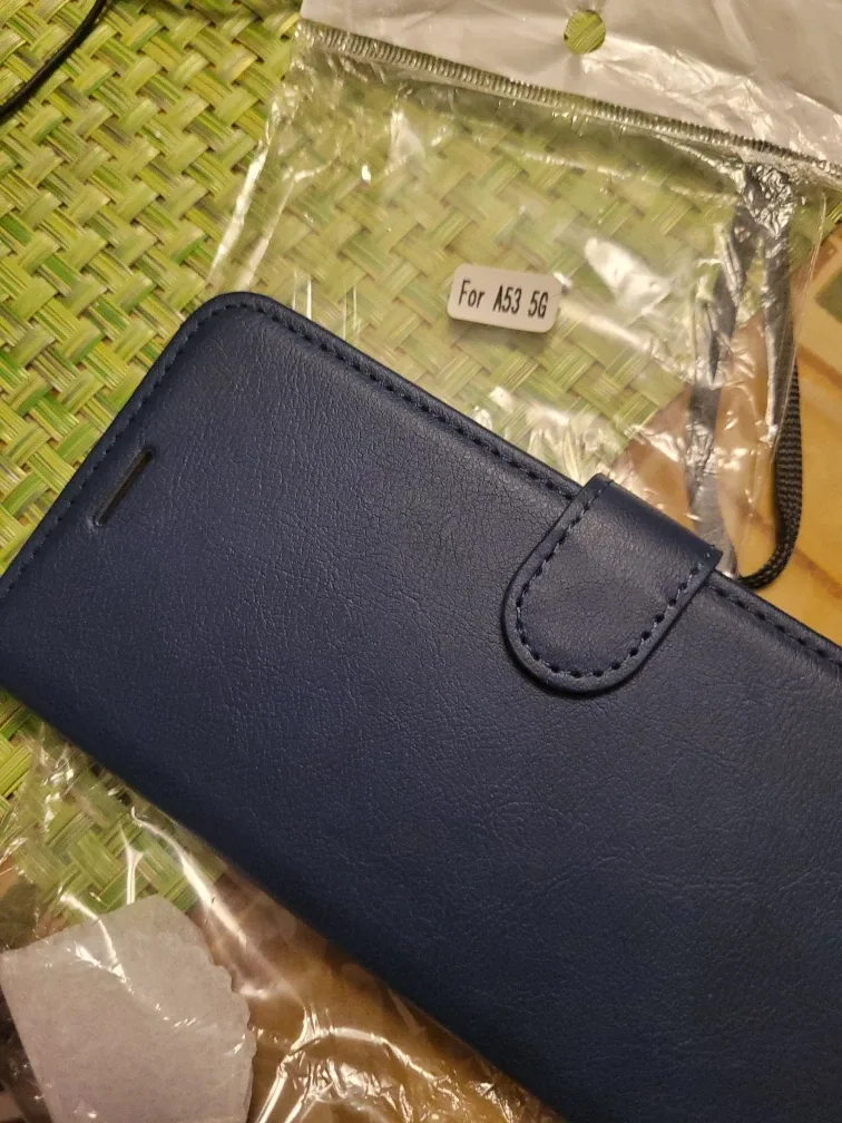 Samsung A53 5G Blue Wallet Case
