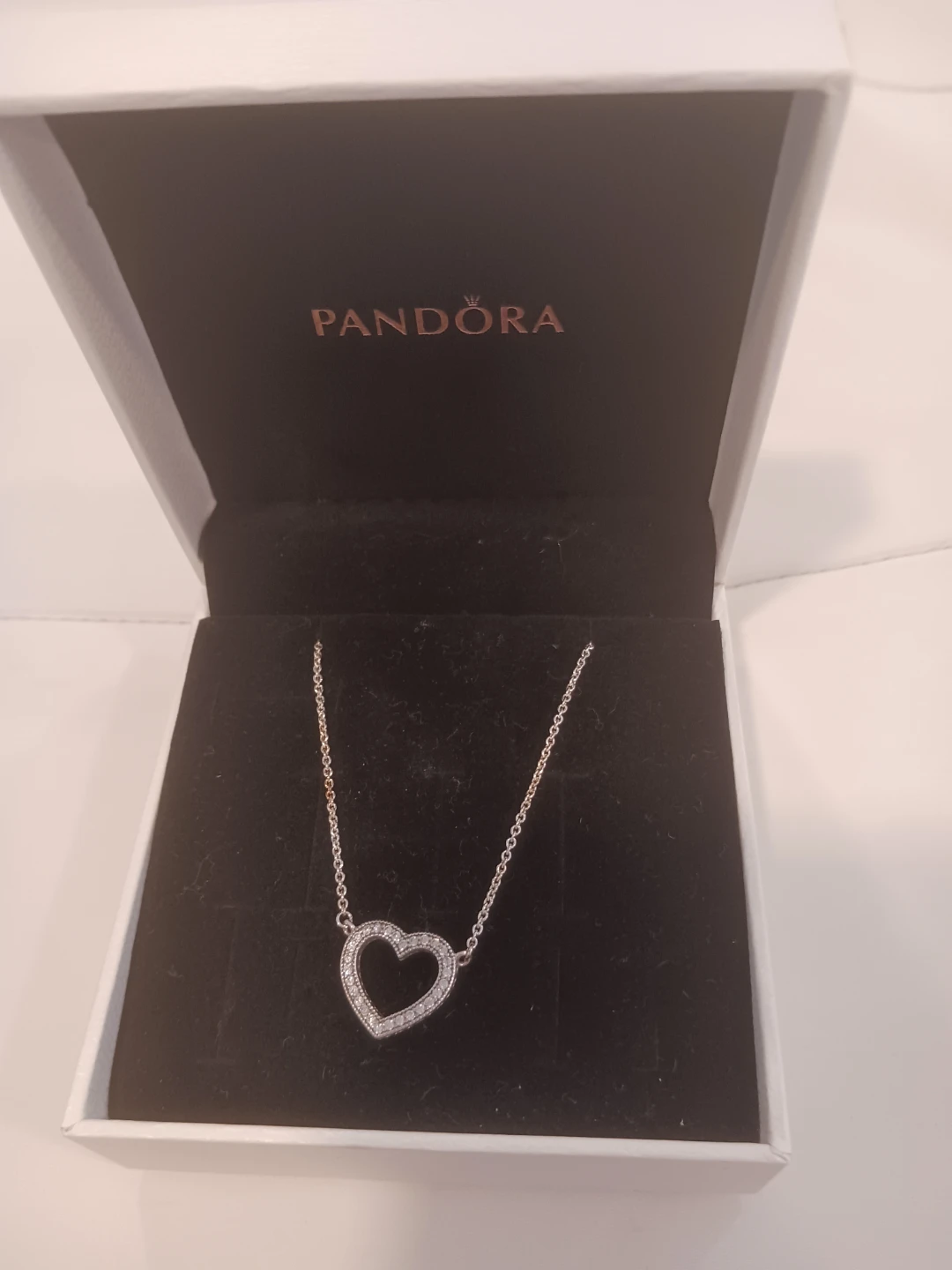 Pandora Heart Necklace with Box - photo 2