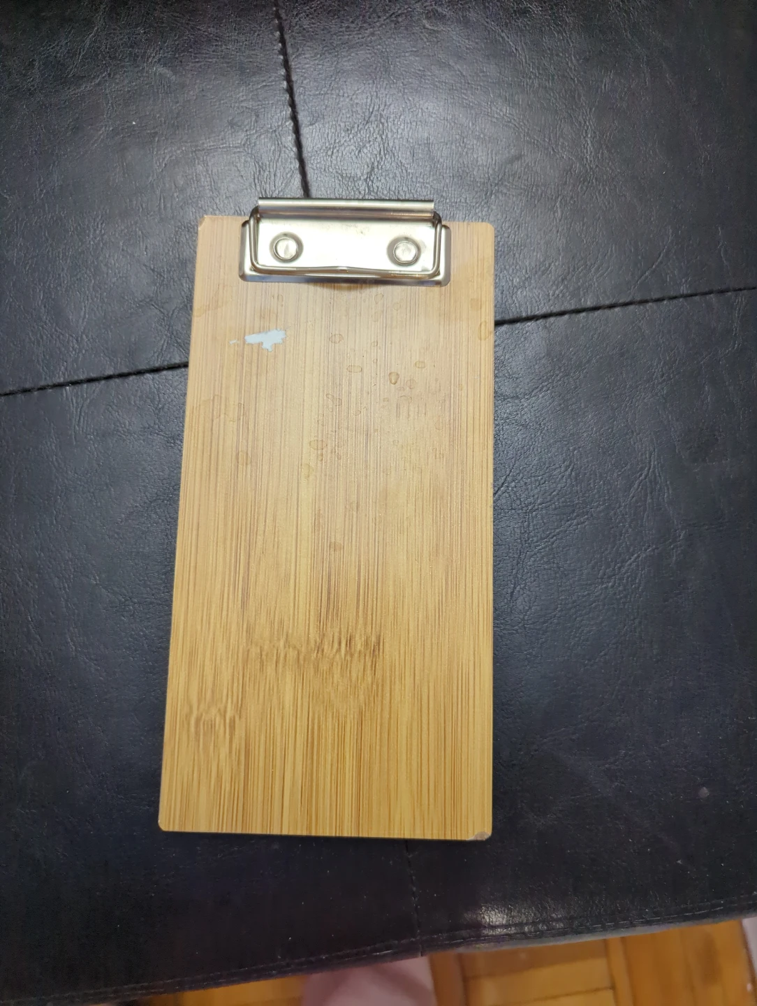 Wooden clipboard