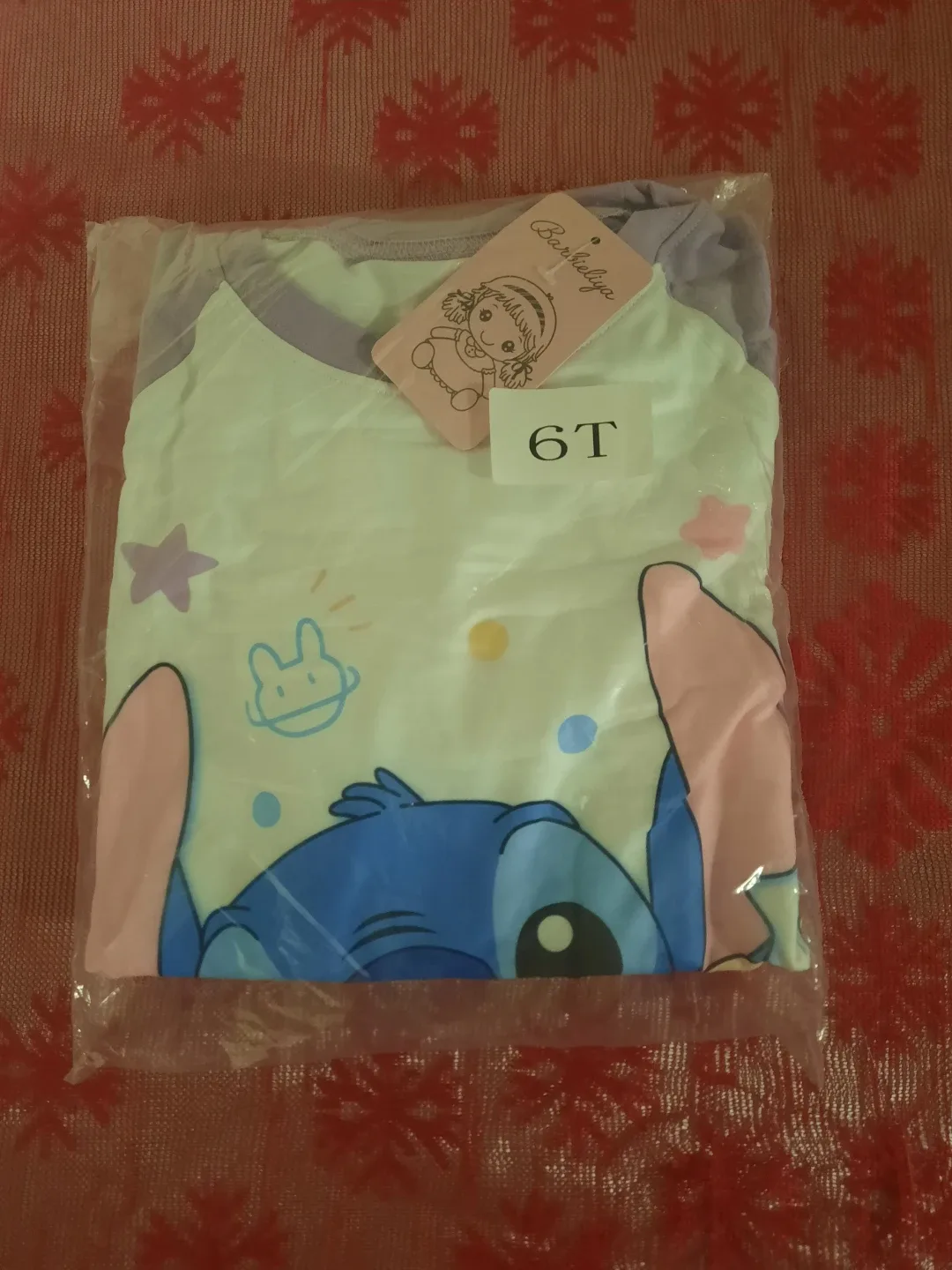 New Barkheilya Stitch Pajamas - Size 6T