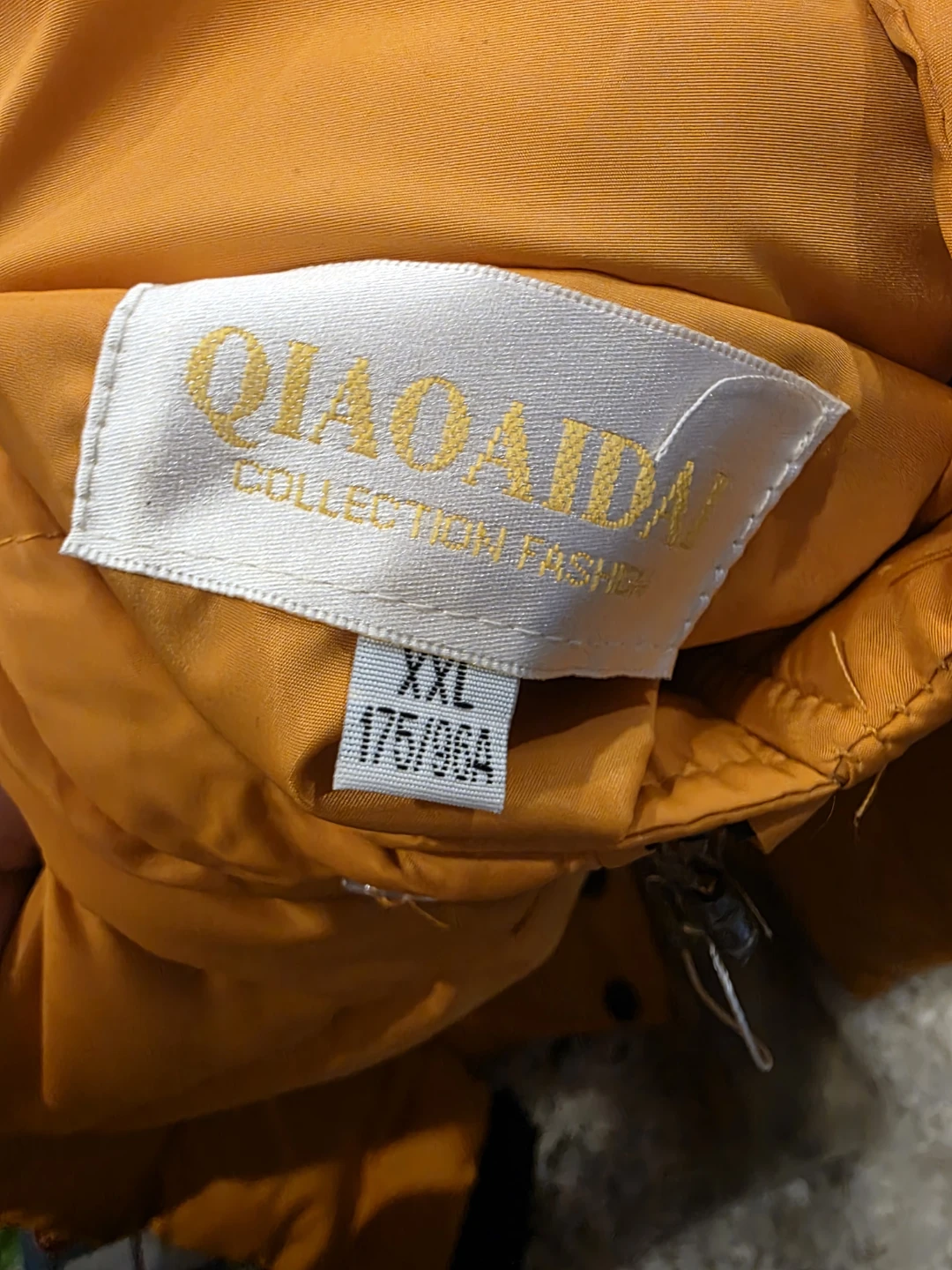 Qiaoaida Collection Fashion Yellow XXL Jacket - photo 4