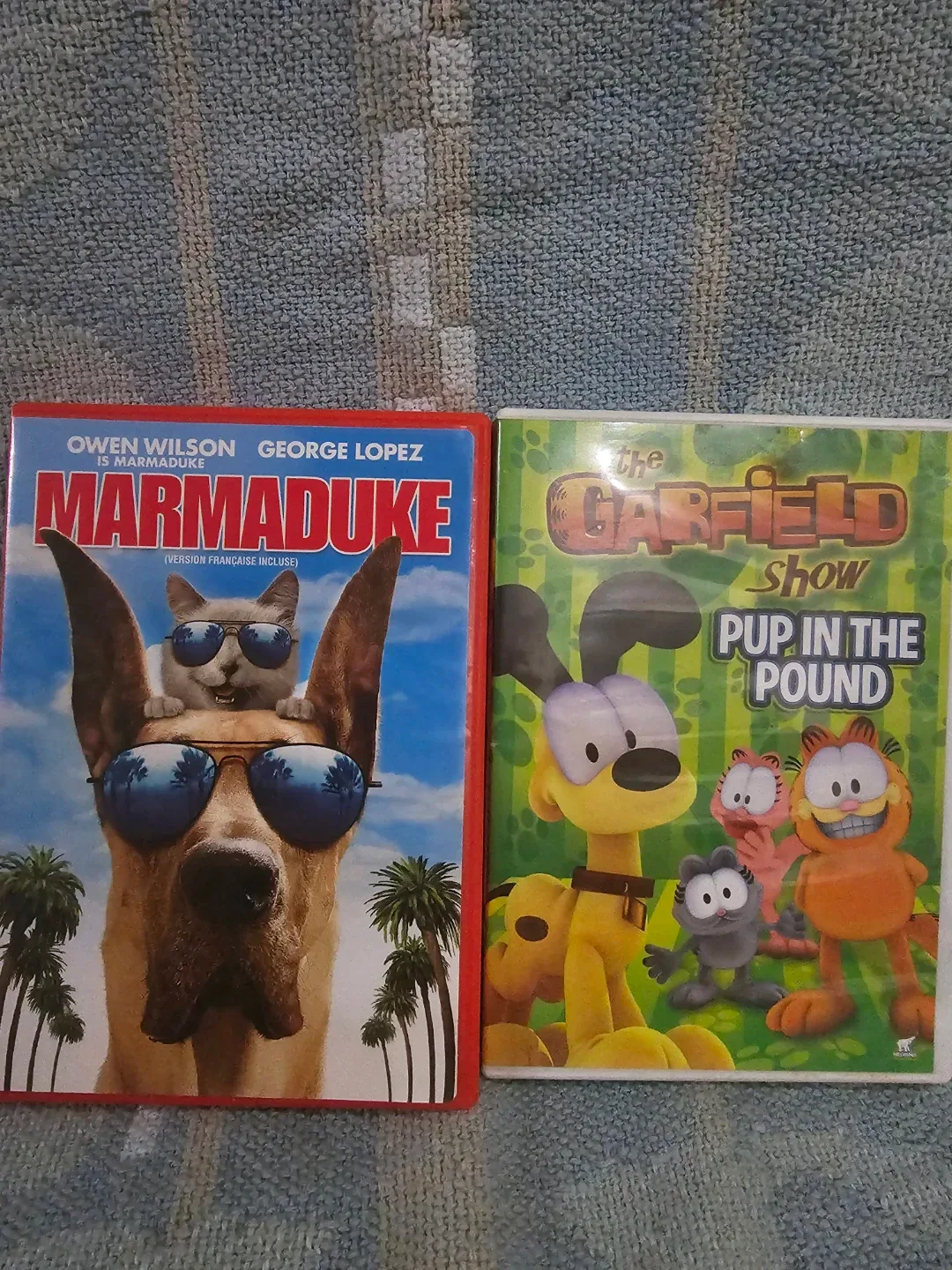 2 kid's dvds