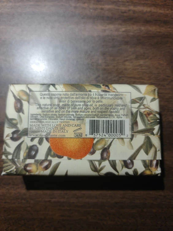 Nesti Dante Il Frutteto Olive & Tangerine Soap - photo 2