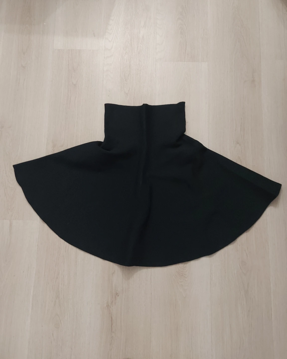 Black Knit Skirt