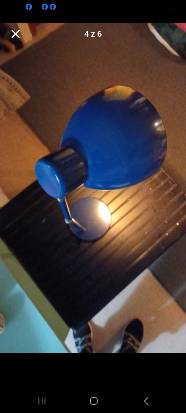 Touch Blue Desk Lamp - photo 2