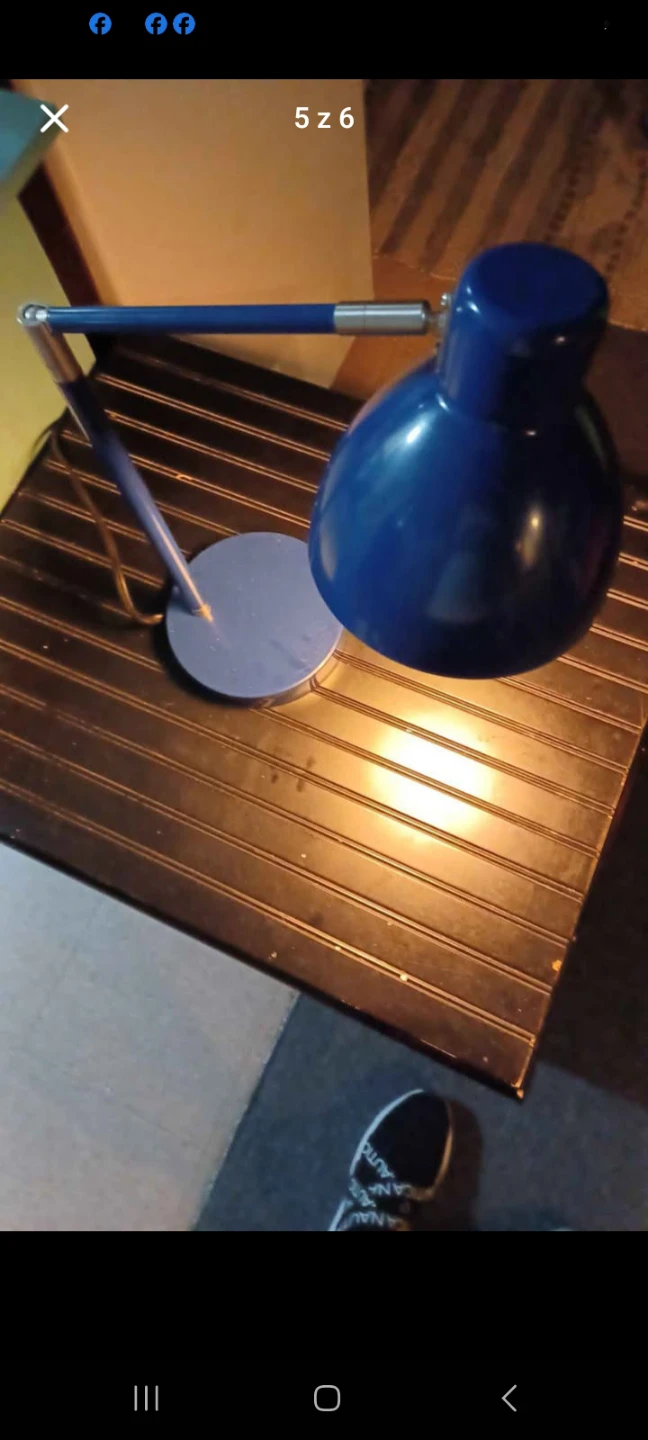 Touch Blue Desk Lamp - photo 3