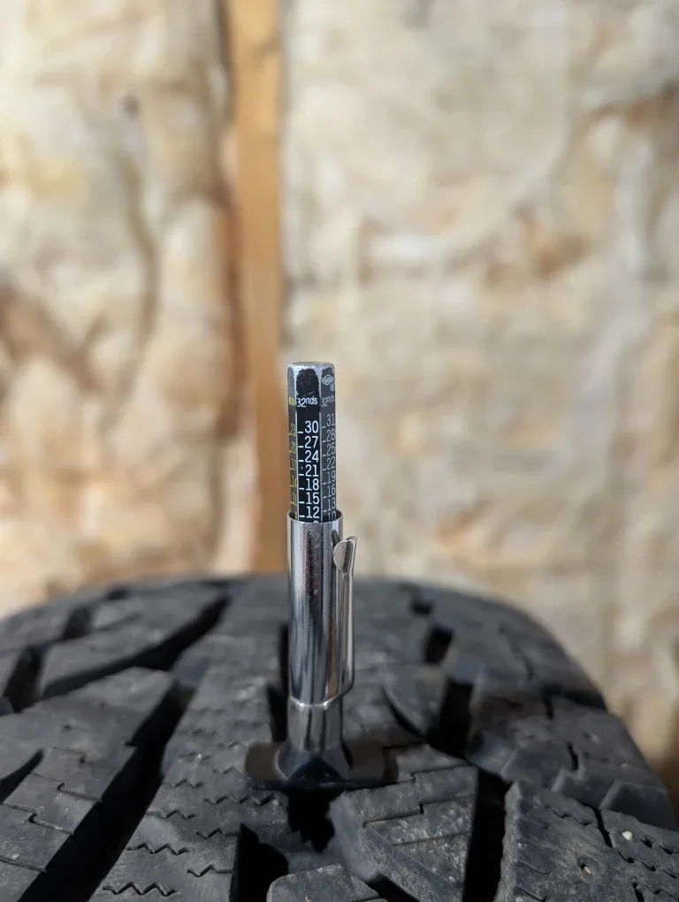 (4)-235/75R16 Winter Tires On Rims Off 2010 Chevrolet Colorado image indicator(3)