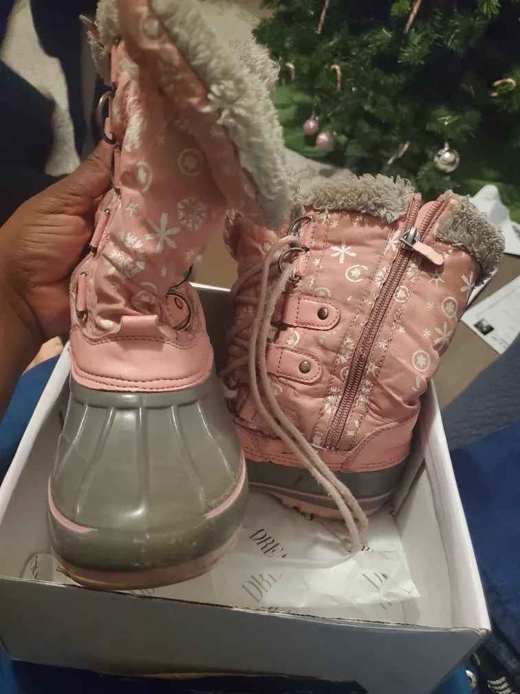 Dreampairs Pink Winter Boots