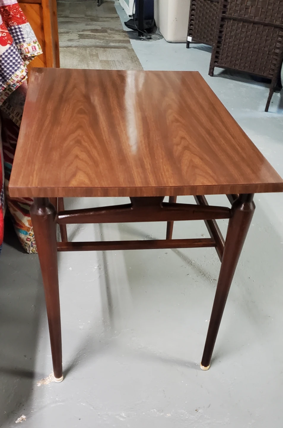 Vintage Wood Side Table 17.5"x25.5"x21" - photo 4
