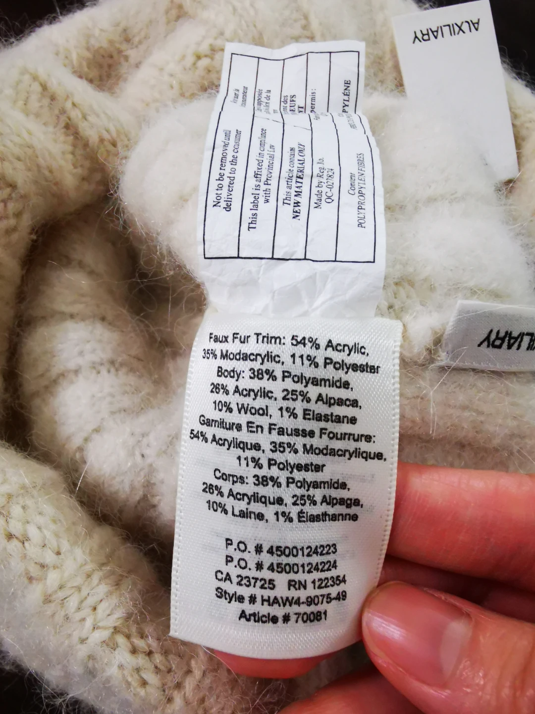 Aritzia Auxiliary Jay Peak Beanie - photo 4