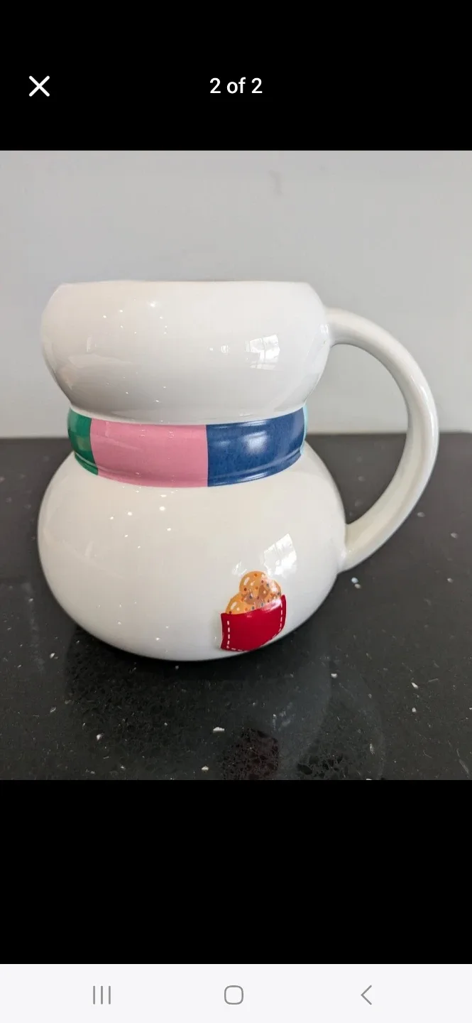 Tim Hortons Snowman Mug -collectable image indicator(2)