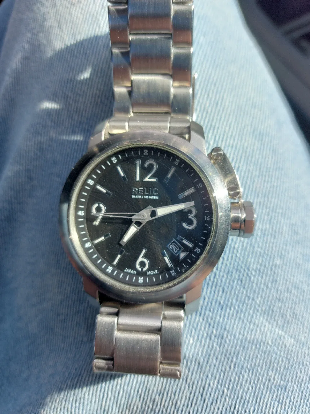 Relic Men's Stainless Steel Watch