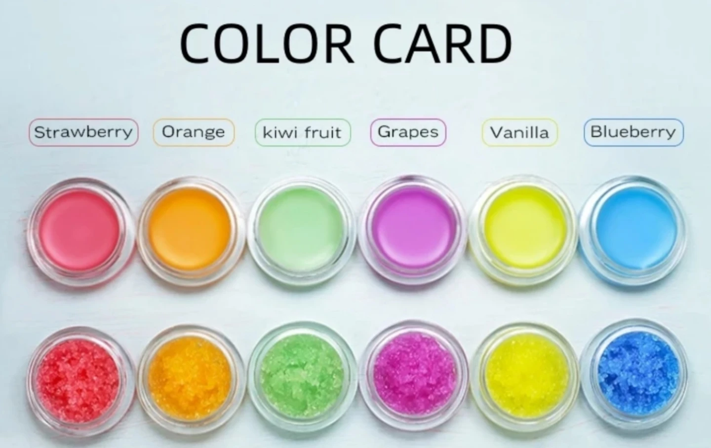 Flavored Lip Scrub Set