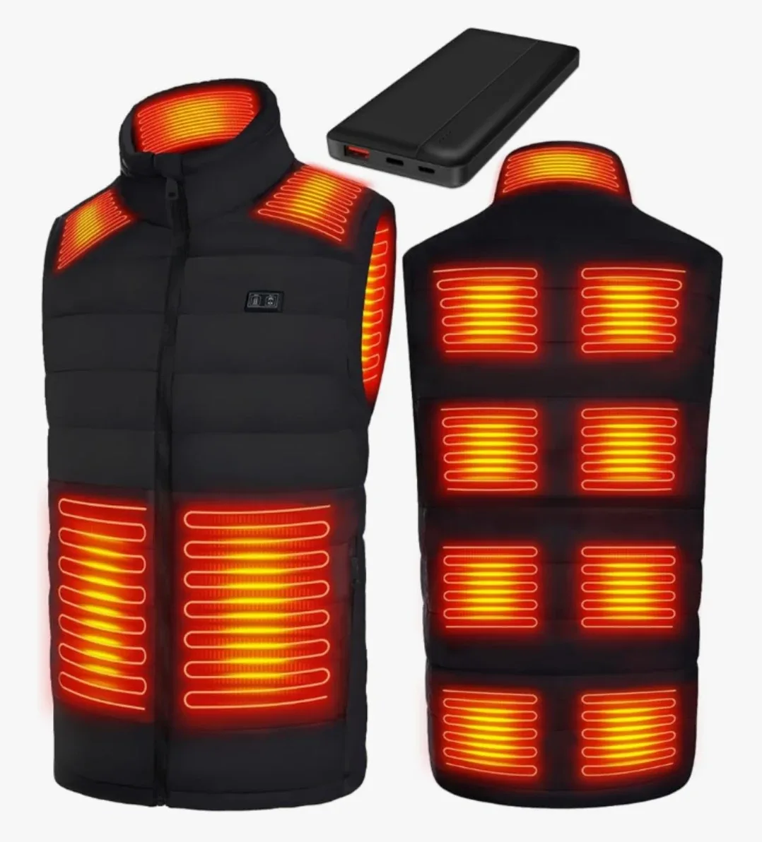 IVV Heat Vest - Grey, Black, Heated