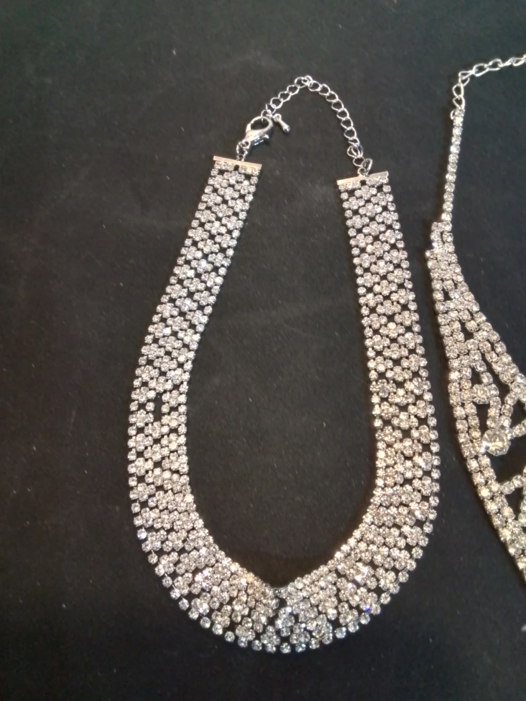 Rhinestone Necklaces - Set of 2 - photo 2