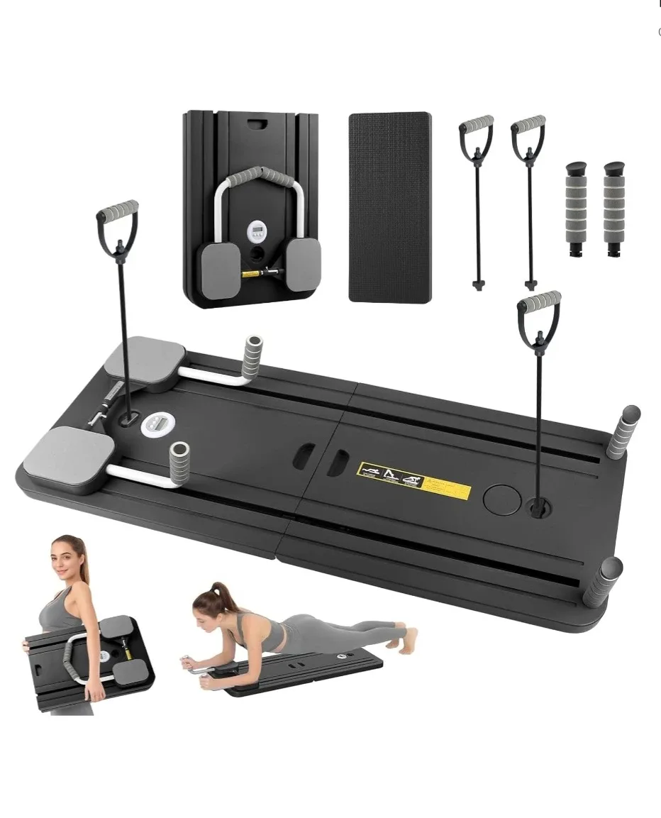 Brand New Portable Pilates reformer Machine ( MovingOut Sale) image indicator(2)