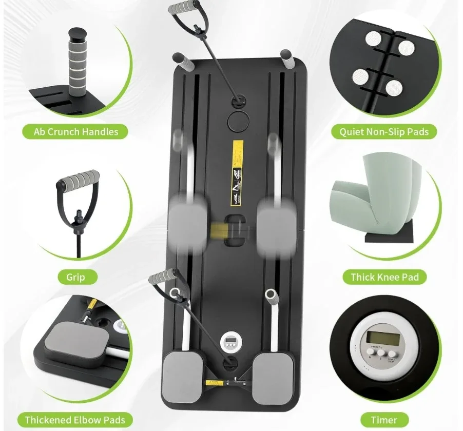 Brand New Portable Pilates reformer Machine ( MovingOut Sale) image indicator(5)