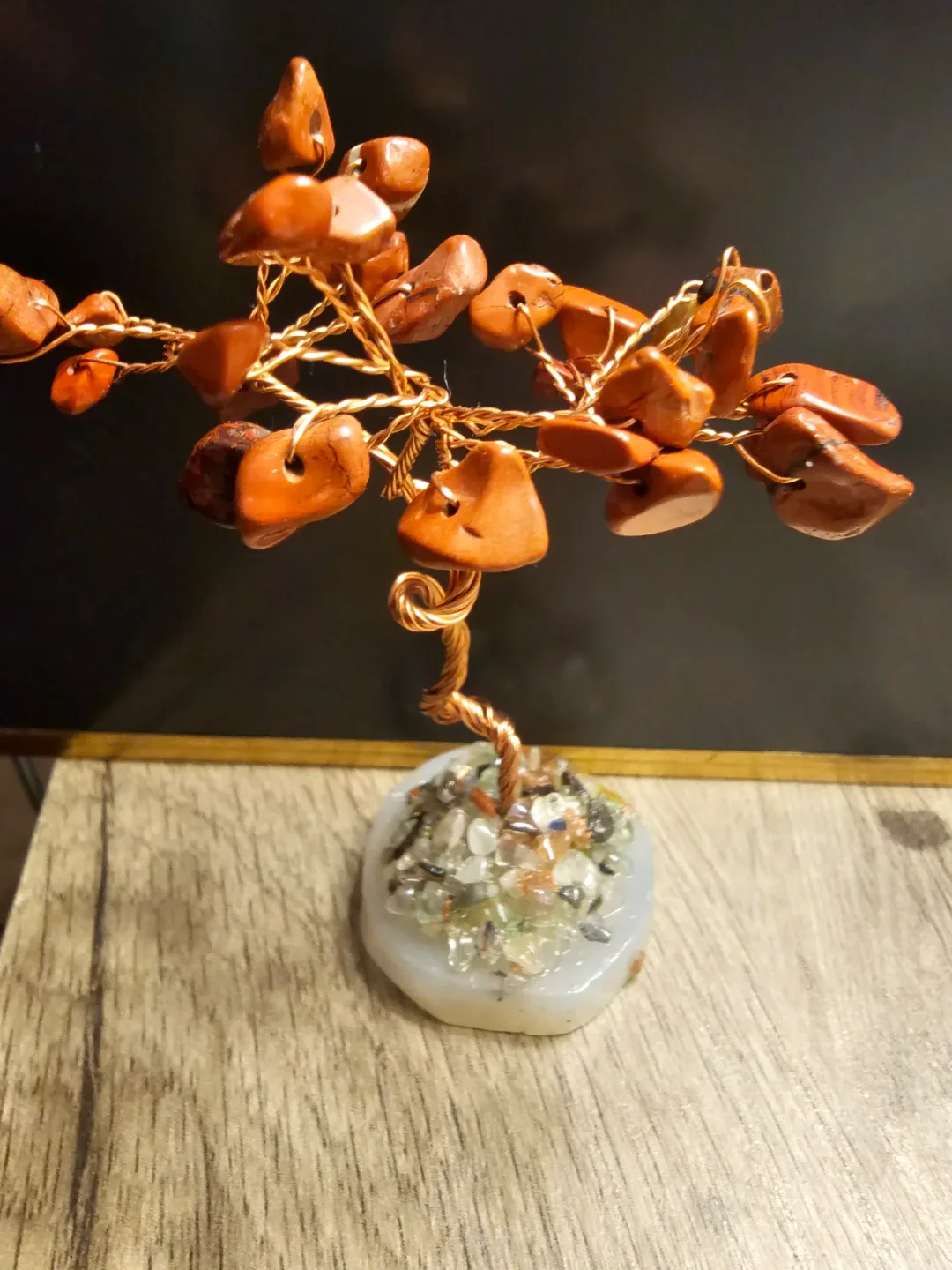 Red Jasper Crystal Tree