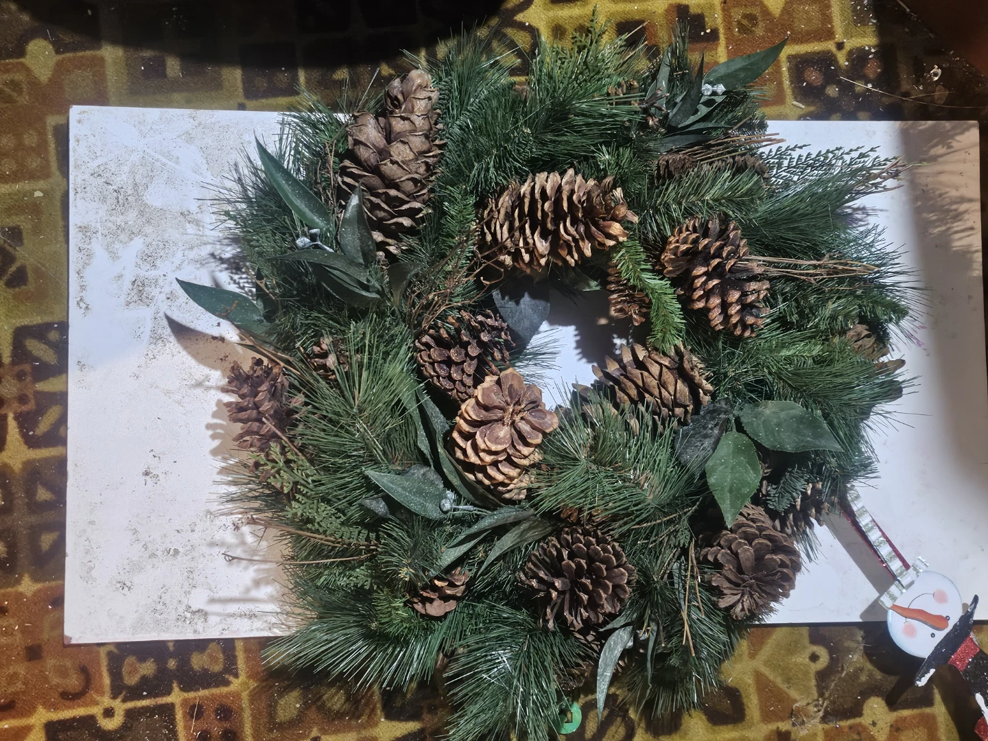 Pine Cone Christmas Wreath - photo 2