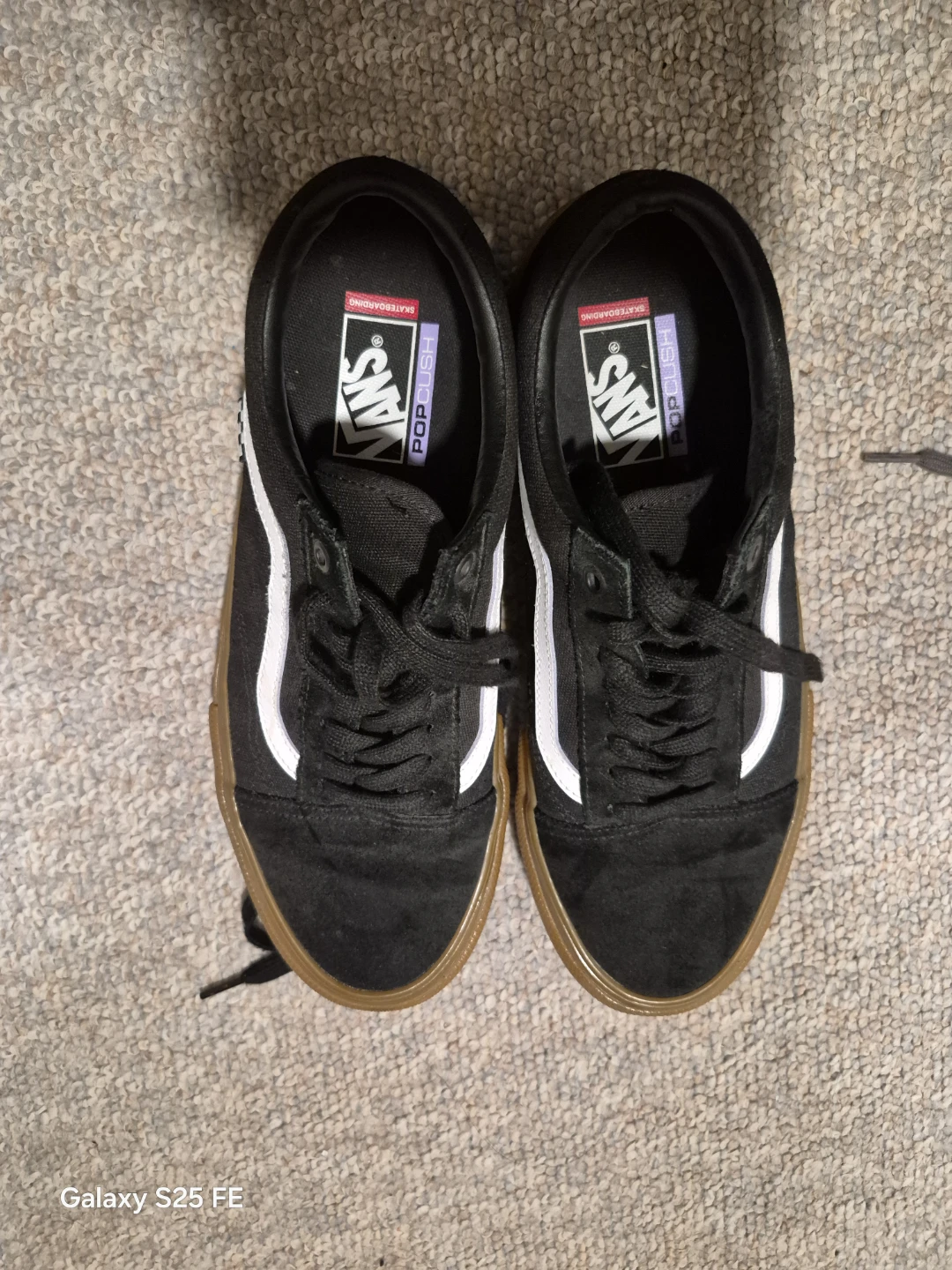 Vans Skateboarding Shoes - Grey and Black - photo 3