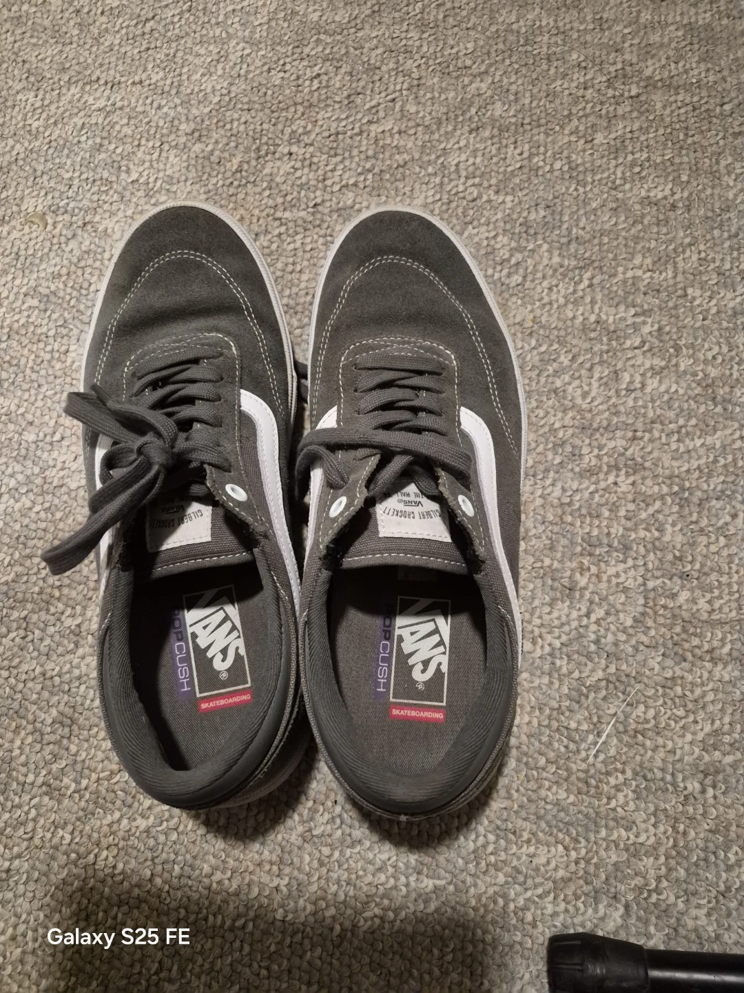 Vans Skateboarding Shoes - Grey and Black - photo 4
