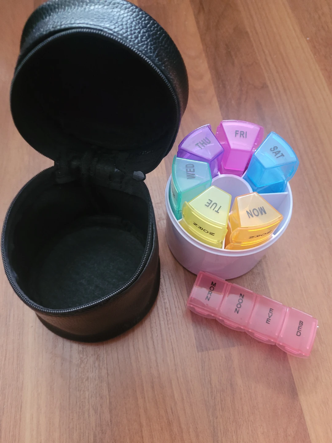 Pill Organizer with Carrying Case - photo 3