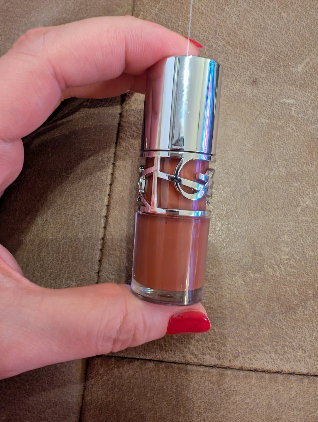 YSL Loveshine Plumping Lip Oil Gloss - Honey - photo 2